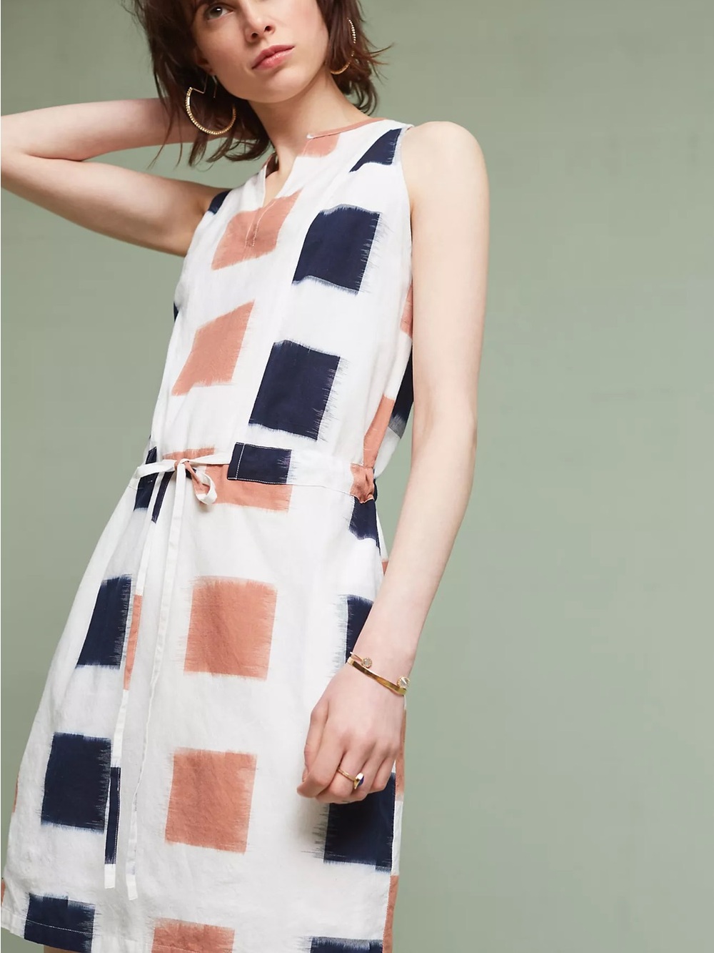 Anthropologie - The Odells - Yarn-Dyed Henley Shirtdress